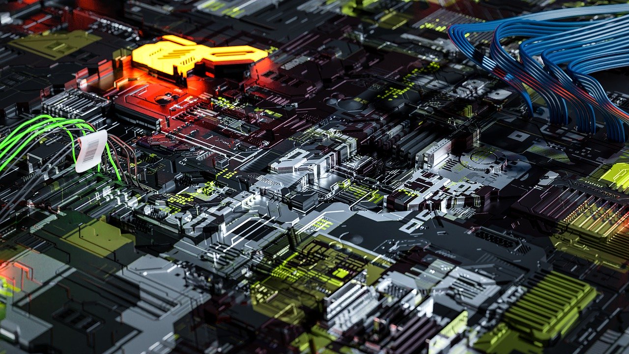 electronics, circuit board, computer